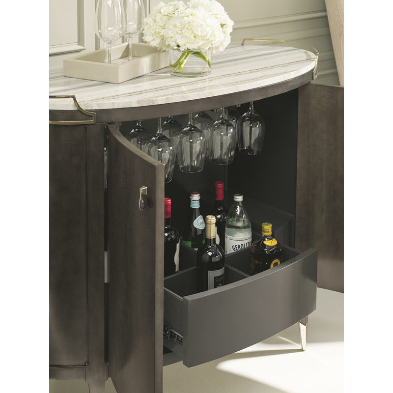 Caracole Classics Oval Home Bar Wayfair